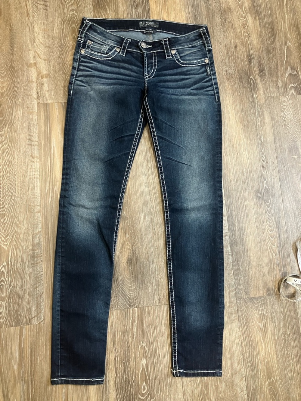 Camden Silver Jeans Women’s Indigo Wash Skinny Jeans